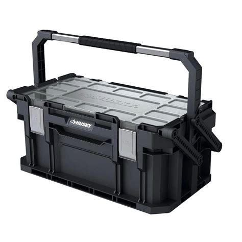 husky metal portable tool box inserts|husky tool box add ons.